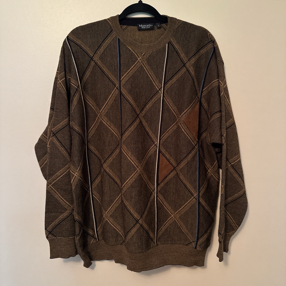 Vintage Marcello Italian Men's Sweater